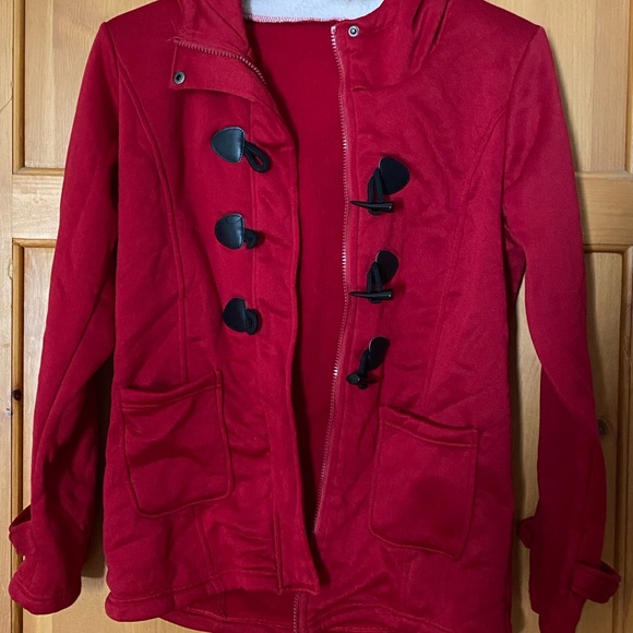 Red woman’s coat - Picture 1 of 1